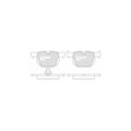 Set placute frana MOTAQUIP LVXL1308