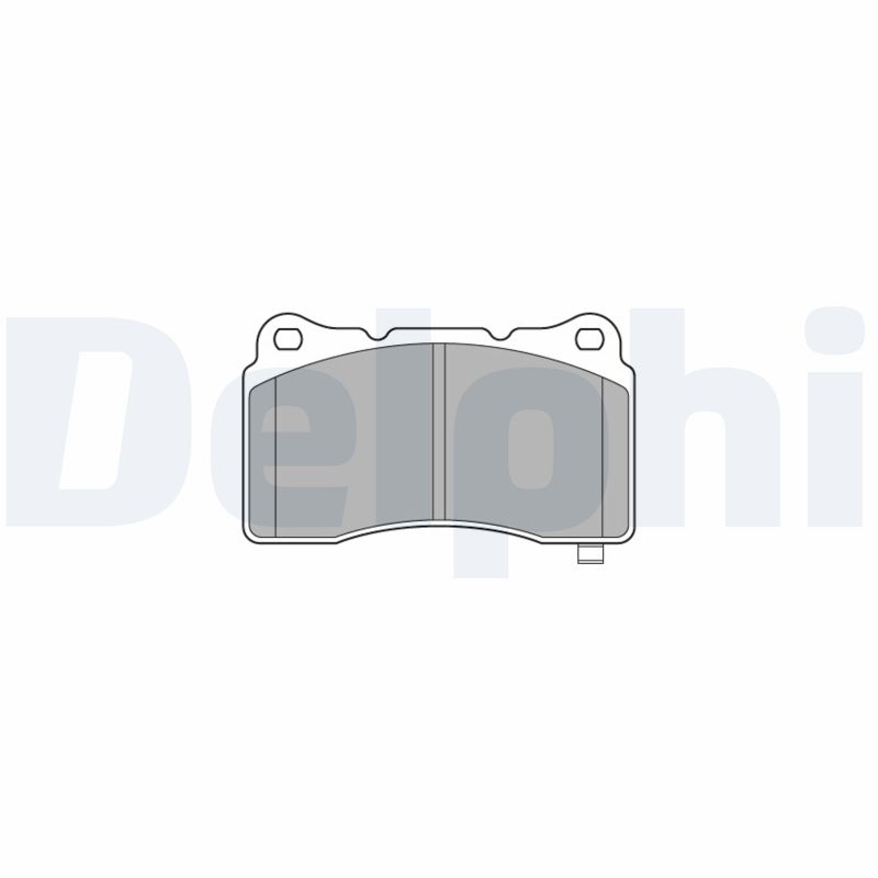 Set placute frana DELPHI LP3575
