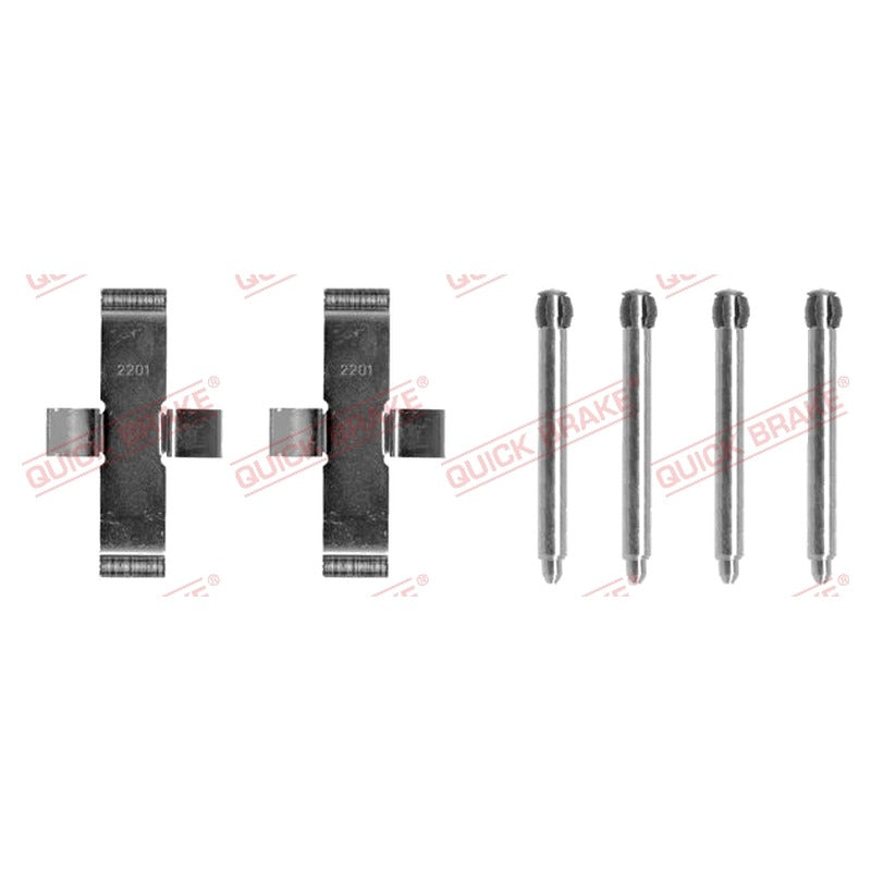 Kit accesorii placute frana QUICK BRAKE 109-1037