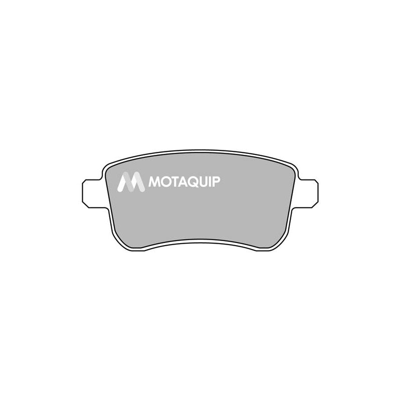 Set placute frana MOTAQUIP LVXL1428