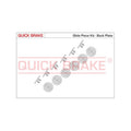 Kit accesorii saboti frana QUICK BRAKE 6858K
