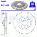 Disc frana DELPHI BG3421