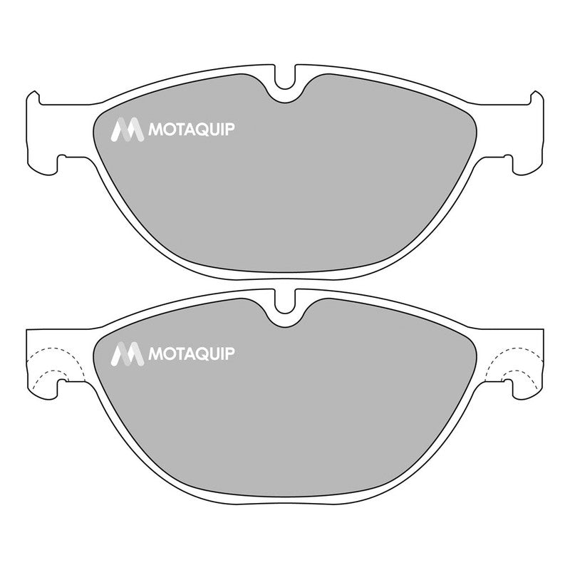 Set placute frana MOTAQUIP LVXL1666