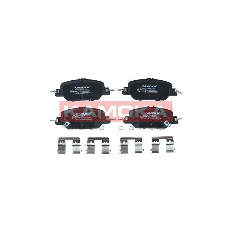 Set placute frana KAMOKA JQ101038