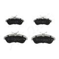 Set placute frana Ashika 50-00-0009