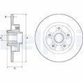 Disc frana DELPHI BG9132RS