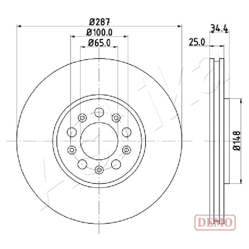 Disc frana Ashika 60-00-0901C