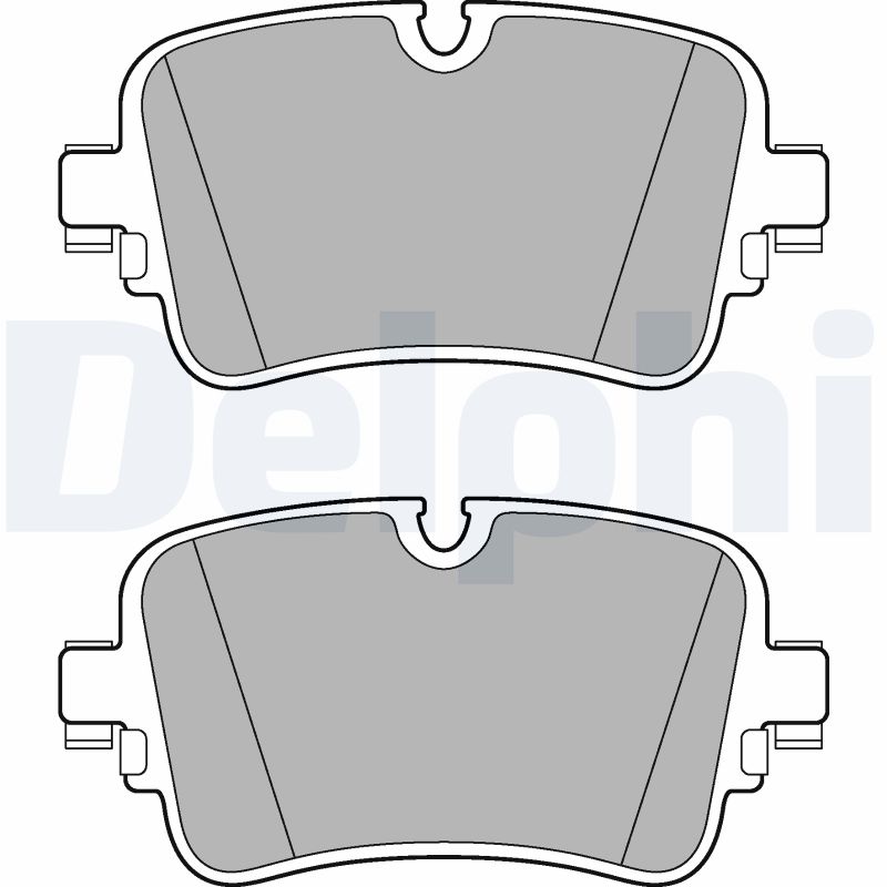 Set placute frana DELPHI LP3274