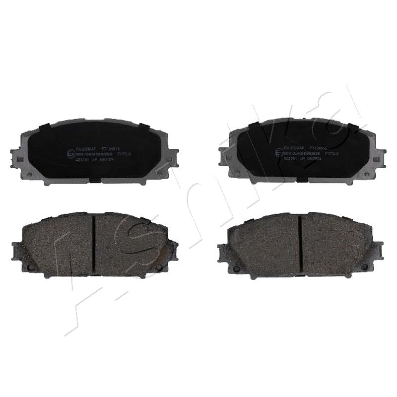 Set placute frana Ashika 50-02-2039