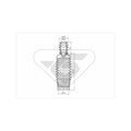 Kit protectie amortizor HUTCHINSON KP001