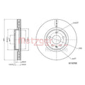Disc frana ROTINGER RT 21343-GL T5