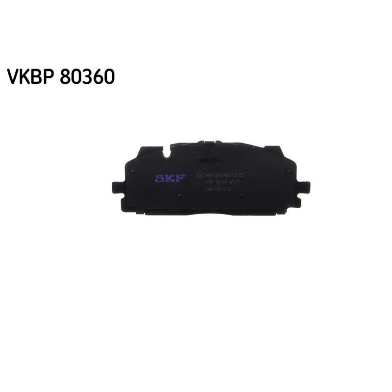 Set placute frana SKF VKBP 80360
