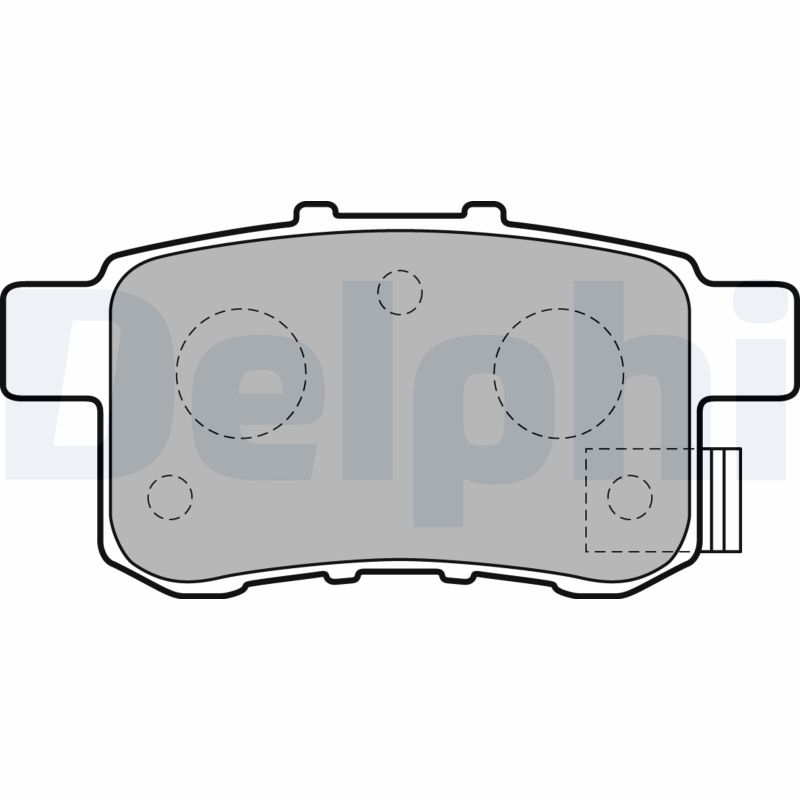 Set placute frana DELPHI LP2145