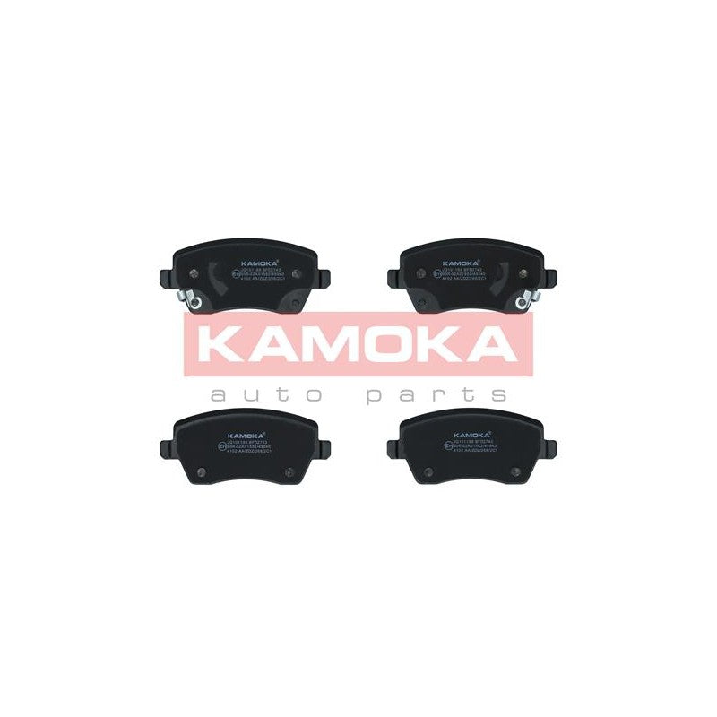 Set placute frana KAMOKA JQ101188