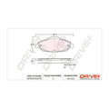 Set placute frana Dr!ve+ DP1010.10.0178