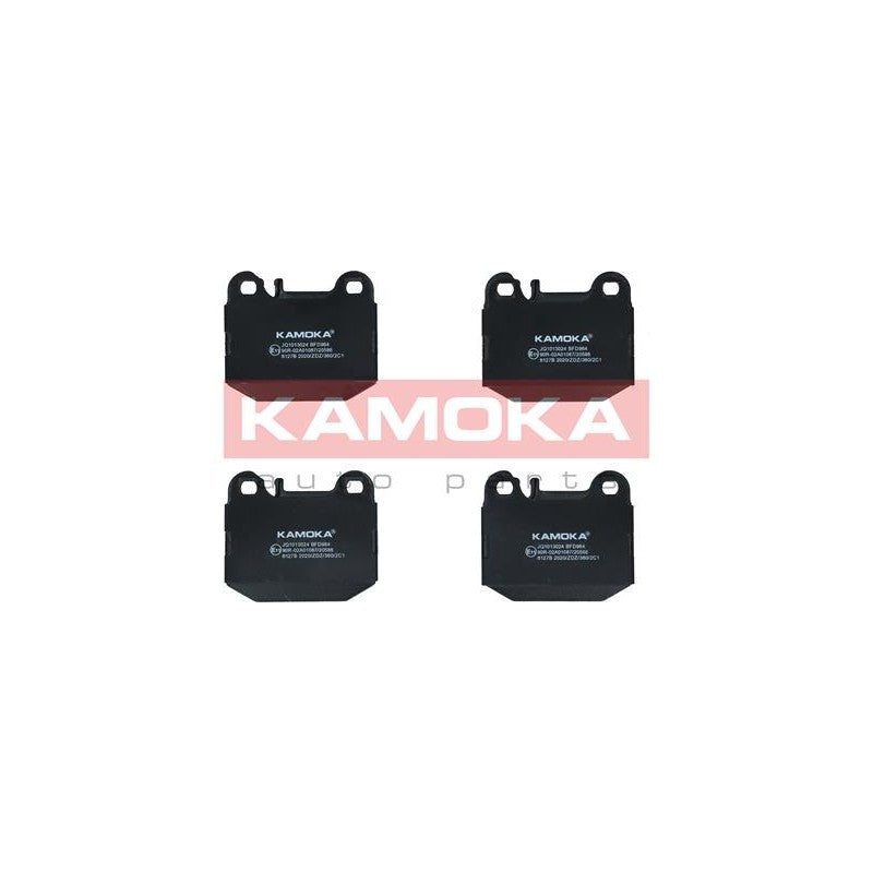 Set placute frana KAMOKA JQ1013024