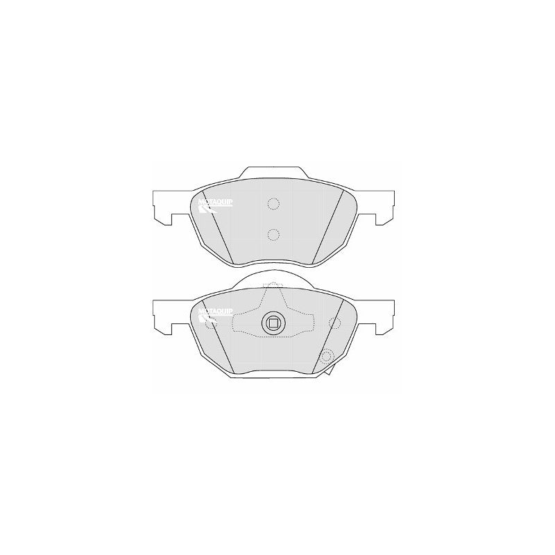 Set placute frana MOTAQUIP LVXL1186