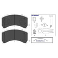 Set placute frana KNORR-BREMSE K046774K50