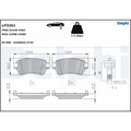 Set placute frana DELPHI LP3261