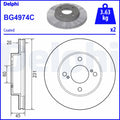 Disc frana DELPHI BG4974C