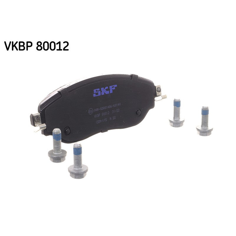 Set placute frana SKF VKBP 80012