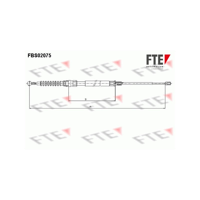 Cablu frana de mana FTE 9250076