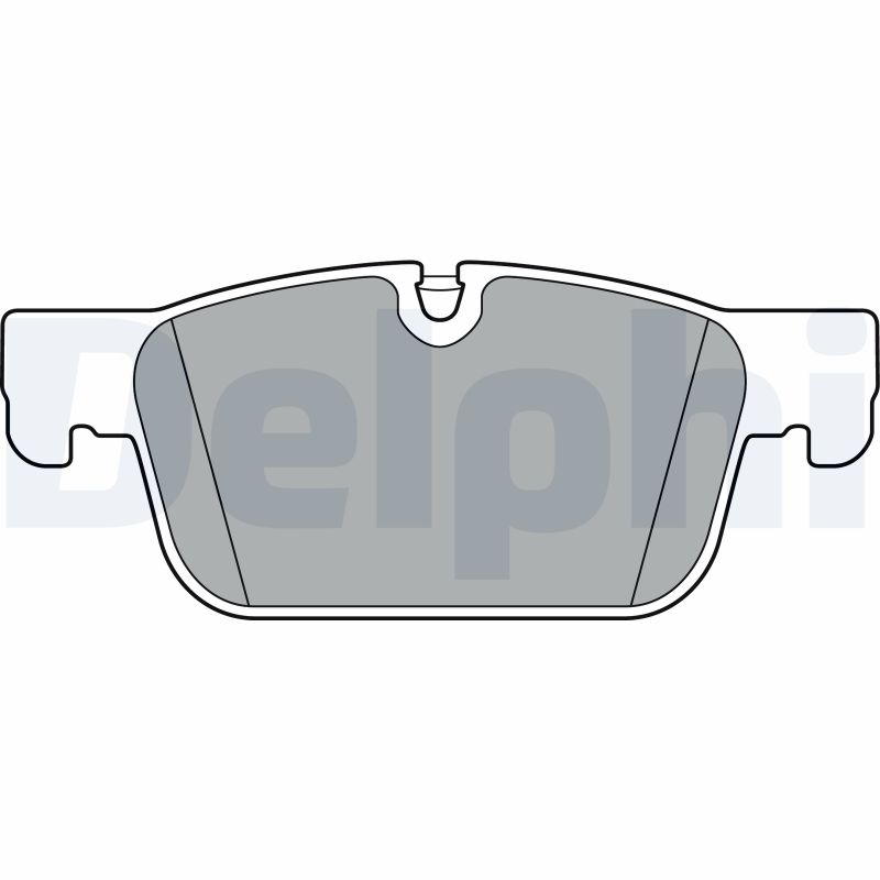 Set placute frana DELPHI LP3300