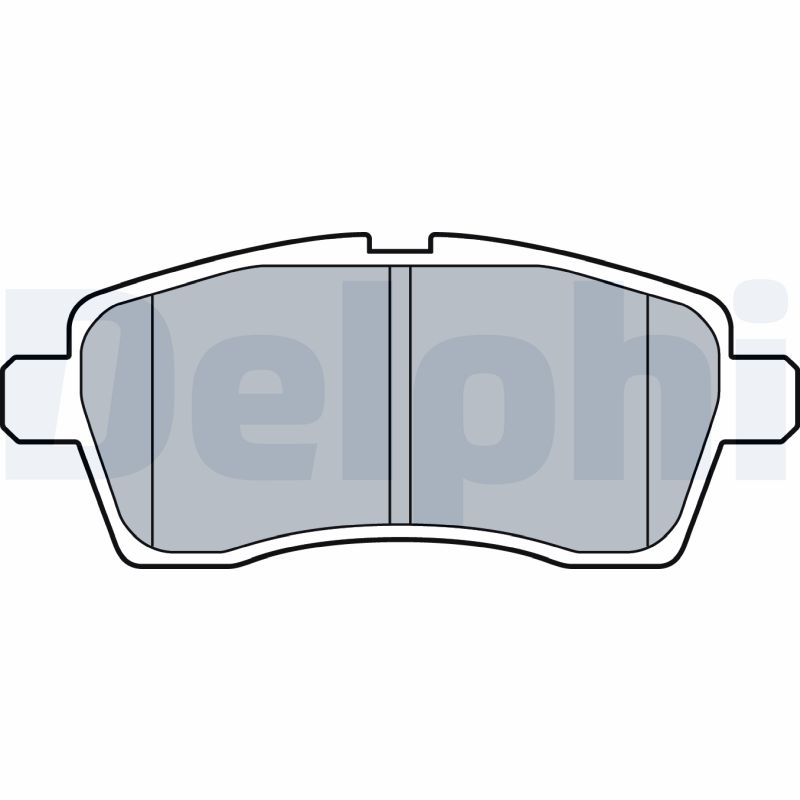 Set placute frana DELPHI LP3510
