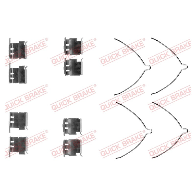 Kit accesorii placute frana QUICK BRAKE 109-1289
