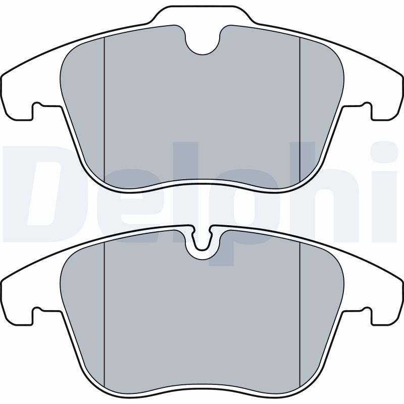 Set placute frana DELPHI LP3526