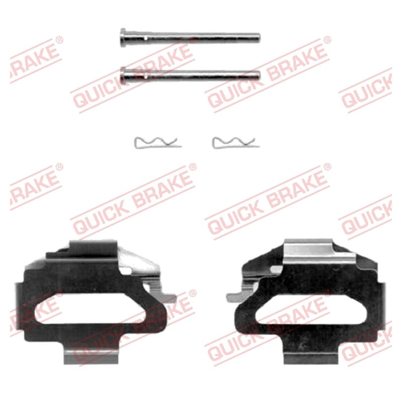 Kit accesorii placute frana QUICK BRAKE 109-1141