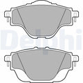 Set placute frana DELPHI LP2509
