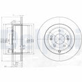 Disc frana DELPHI BG4136