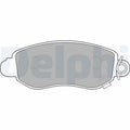 Set placute frana de mana DELPHI LP1582