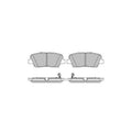Set placute frana MOTAQUIP LVXL1680