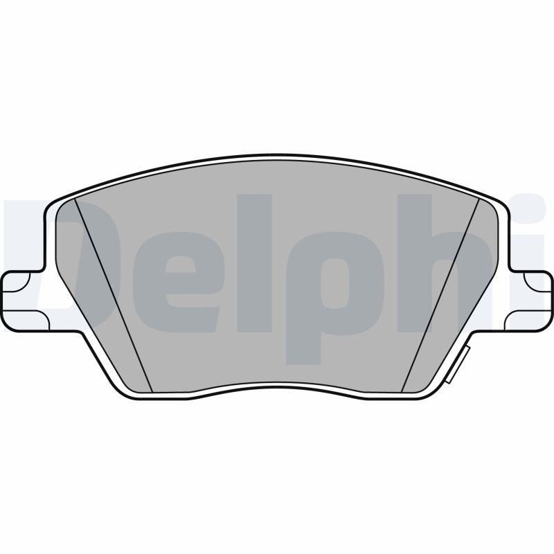 Set placute frana DELPHI LP3289