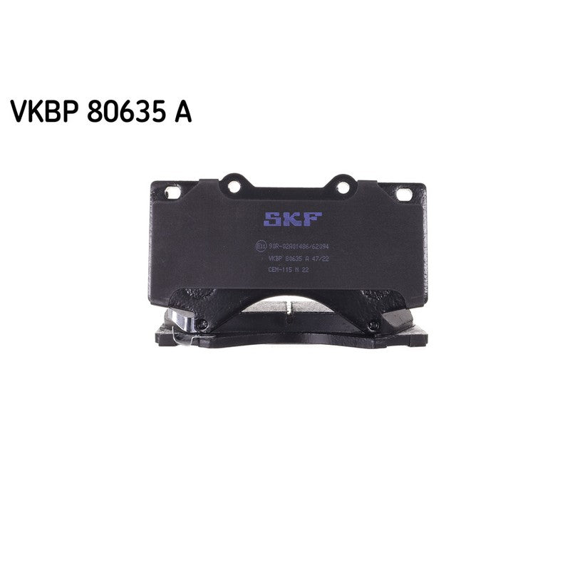 Set placute frana SKF VKBP 80635 A