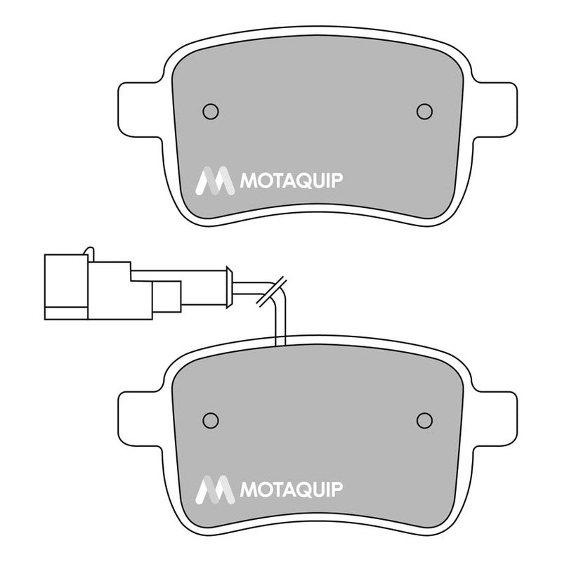 Set placute frana MOTAQUIP LVXL1676