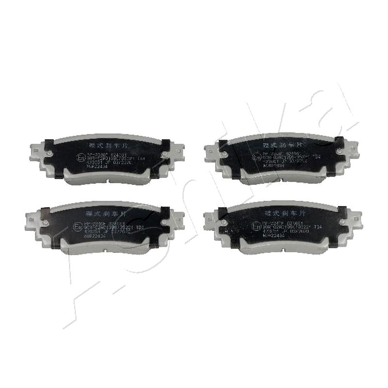 Set placute frana Ashika 51-02-234