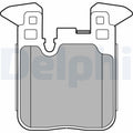 Set placute frana DELPHI LP2660