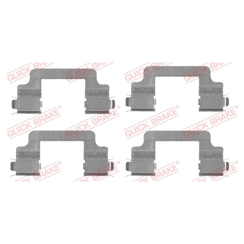Kit accesorii placute frana QUICK BRAKE 109-1727