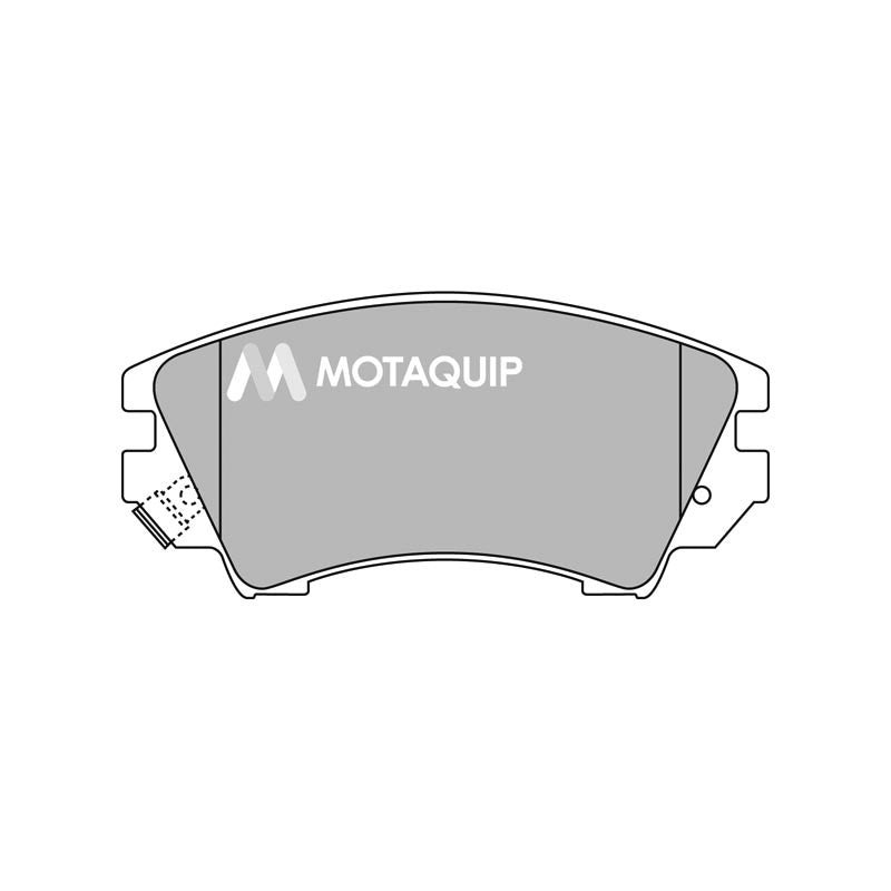 Set placute frana MOTAQUIP LVXL1394