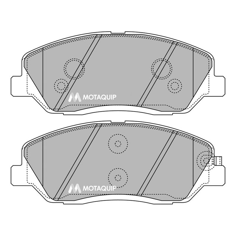 Set placute frana MOTAQUIP LVXL1388