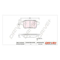 Set placute frana Dr!ve+ DP1010.10.0444