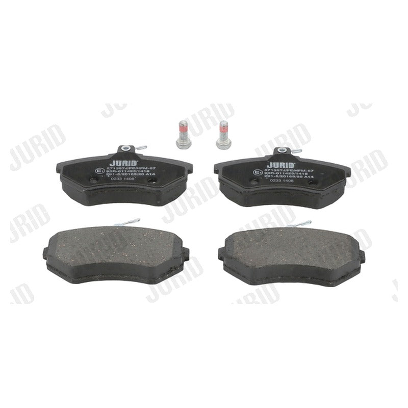 Set placute frana JURID 571357J