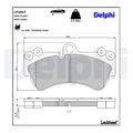 Set placute frana DELPHI LP2057