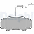 Set placute frana DELPHI LP2054