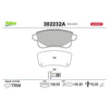 Set placute frana VALEO 302232A