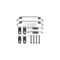 Kit accesorii saboti frana FEBI BILSTEIN 182577
