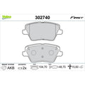 Set placute frana VALEO 302740